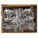 Cabinet Door Hinges Soft Closing, 1/2 Partial Overlay Cupboard Door Hinge for Face Frame Cabinets, Metal 20 Pack, CH300-SN-P20 - Retail: $17"