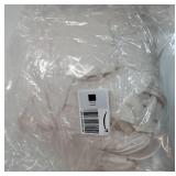 Ruffled Dorm Room Bed Skirt Twin XL 32 Inch Drop, Hotel Quality Premium 1800 Brushed Microfiber Twin Extra Long College Dust Ruffle, Cream - Retail: $46