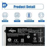 45Wh AP13J4K Laptop Battery (4cm Long Cord) Compatible with Acer Chromebook 11.6 11 C740 C720 C720P CB3-532 Series Notebook AP13J3K KT.00304.001 11.4V 3920mAh"