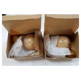 2 Set Shopkeepers Bell, Wood Door Chime Hanging Magnetic Door Bell Jingle Bells Animal Metal Doorbell with Self-Adhesive for Door Opening Business When Entering Decoration, Ball - Retail: $14