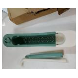 Telescopic Sink Storage Rack, Telescopic 2in1 Sink Expandable Storage Drain Basket Towel Rack Under Sink Organizers Telescopic Sponge Soap Holder for Kitchen Sink (Green) - Retail: $19