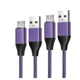 2 Pack 10Ft Micro Charging Cable Cord Replacement for Samsung Galaxy Tab A 10.1(2016); 8.0, 7.0", 9.7"; Tab S/S2; Tab E, 4, 3 SM-T290/550/580/387/350/800 Galaxy J7/J8/S7/S6 Charger Cables - Retail: $1