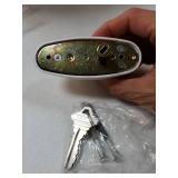 Andersen Tribeca Style Exterior Keyed Lock with Keys