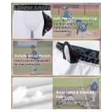 3-Pack Youth Boys Stretch Boxer Briefs w/Soft Protective Cup, Elite Boxer Jock for Baseball & Football (X-Small, White) - Retail: $24