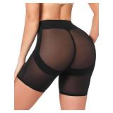 JOYSHAPER Shapewear for Women Tummy Control Body Shaper Shorts Butt Lifting Shapewear Panties Thigh Slimmer Black M - Retail: $20