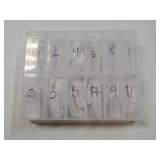 White Duck Fan Flare Nail Tips, White Natural Crystal Duck Feet Styel for Wide French False Nail Extension, Acrylic Nails Professional, SOME Missing - Retail: $8