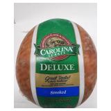 FACTORY SEALED - Carolina Turkey Deluxe Smoked Turkey Breast 8.5lbs (Frozen/Never Thawed). - Retail: $89.51