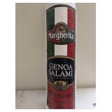 FACTORY SEALED - 6lb Margherita Genoa Deli Salami (Frozen/Never Thawed)  - Retail: $68.86