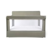 FACTORY SEALED - Baby Delight Lunaire Full Size Crib | Breathable Mesh Baby Crib | Tool-Free Assembly Baby Bed | 100% GOTS Certified Organic Cotton Fabric | Organic Sage  - Retail: $200