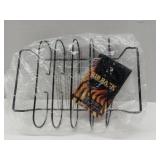 APPEARS NEW - BBQ Rib Rack Stand for Smoker Grill