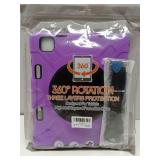 FACTORY SEALED - Case for iPad Pro 12.9 2022/2021/ 2020/2018: Cover for iPad Pro 12.9 6th/ 5th/ 4th/ 3rd Generation with Screen Protector- Stand- Pencil Holder- Handle- Shoulder Strap Purple