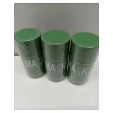 FACTORY SEALED - Juxek Green Tea Mask Blackhead Remover, Juxek Green Tea Mask Stick Blackhead Remover, Juxek Green Tea Deep Cleanse Mask Stick, Blackhead Remover Face Mask (3pcs)