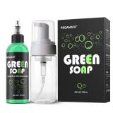 APPEARS NEW - proamate Green Tattoo Soap 4OZ with Foaming Bottle 120ml, Tattoo Soap Tattoo Supplies for Tattoos Piercings, Clean Skin Equipment