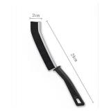 FACTORY SEALED - GEPAS 3pcs Black Crevice Cleaning Brush, Efficient for Cleaning Gaps, Grooves, Tiles, Faucets, Suitable for Kitchen, Windows, Sliding Rails, Ovens