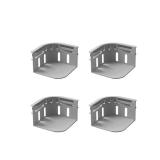 FACTORY SEALED - Mattress Holders for Bed Frames Lock Sheet Holders Secure Bed Sheets Firmly in Place for No More Loose Sheets, Fits All Sheet Sizes, Easy Tight Easy Installation 4 Pack