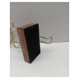 APPEARS NEW - Gold Wire Reindeer Stocking Holder