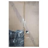 APPEARS NEW - 8 Panels No Dig Decorative Garden Fence with Gate for Yard, 48 in(H) X 21 ft(L) Animal Barrier Fencing for Outdoor Dog, Metal Portable Garden Fences for Borders, Pets, Landscape, Tempora