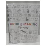 FACTORY SEALED - Adhd Cleaning Planner, Cleaning Plan Schedule & Checklist Organizer Planner, Daily Weekly Monthly Household Editable Template for DIY Home Improvement Book, Family Task, Bathroom Kitc