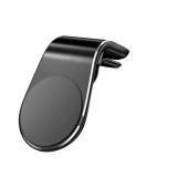 FACTORY SEALED - Magnetic Car Holder Air Vent Magnet Mount GPS Smartphone Holder in Car Fit for Samsung L-Type Universal(Black)
