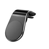 FACTORY SEALED - Magnetic Car Holder Air Vent Magnet Mount GPS Smartphone Holder in Car Fit for Samsung L-Type Universal(Black)
