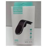 FACTORY SEALED - Magnetic Car Holder Air Vent Magnet Mount GPS Smartphone Holder in Car Fit for Samsung L-Type Universal(Black)