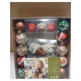 Decor by Hannah Shatterproof Christmas Ornament Set