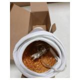 Attgreat Christmas Tree Collar with Lights 24in Gold