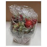 SY Super Bang Mini Tabletop Tree With Red Decorations