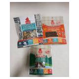 Plato Pet Treats Holiday Gift Set of 3 Bags