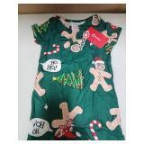 Christmas Pajama Onsie 12-18m