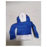 Car Gear Shifter Knob Cover Blue Hoodie