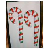 Jumbo Inflatable Candycanes 2pk