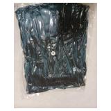 Faiable Velvet Pants for Women High Waisted Wide Leg Palazzo Pants With Pockets Dark Green Small