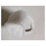 White Fuzzy Earmuffs