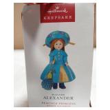 Hallmark Madame Alexander Peacock Princess Ornament