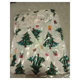 Christmas Tree Pattern Pajama Set Women