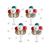 Snowman Christmas Balloon Stand Set