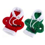Holiday Gear Shift Cover Set - Red and Green