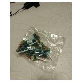 Mini Christmas Tree Cake Toppers Set