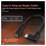 Smarkey Heated Jacket Battery Stepup Adapter Charger for Ororo, Venustas7.4v 8.4v Heated Jacket, Heated Hoodies and Heated Vests (Not Working for 12V Heated Gear)