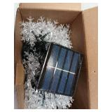 Solar Powered Snowflake String Lights