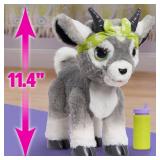 furReal Daisy the Yoga Goat Interactive Toy, 11-inch Realistic Plush, Kids Toys for Ages 4 Up by Just Play Tested Powers On