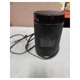 Dreo Space Heater, Portable Electric Heaters for Indoor Use with Thermostat, Digital Display, 1-12H Timer, Eco Mode and Fan Mode, 1500W PTC Ceramic Fast Safety Heat for Office Bedroom Home, Black