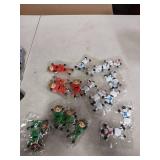 JOYIN 24 PCS Christmas Wall Sticky Climbing Man Stretchy Toys, 4 Designs Sticky Hand Climbers and Window Climber for Kids Gift, Xmas Party Favors, Goodie Bag Stuffers, Stretchy Toys