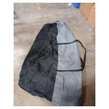 Christmas Tree Storage Bag, Fits Up to 10 Ft Tall Artificial Trees, Heavy Duty 600D Oxford Skeleton Storage Box with Reinforced Handles, Zipper, Transparent Pocket, Gray