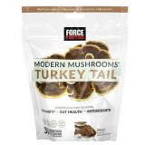Force Factor Modern Mushrooms  Turkey Tail  S mores  30 Superfood Soft Chews Each 2 Bags (60 Total)