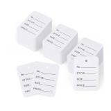Sally Fashion Retail Price Tags - 1000 Pack