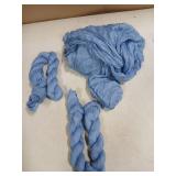 Dusty Blue Cheesecloth Table Runners 3pk