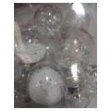 Clear Ball Ornaments Filled with Decor