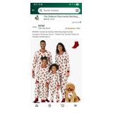 PATPAT Christmas Family Matching Pajama Set 3-6 Months